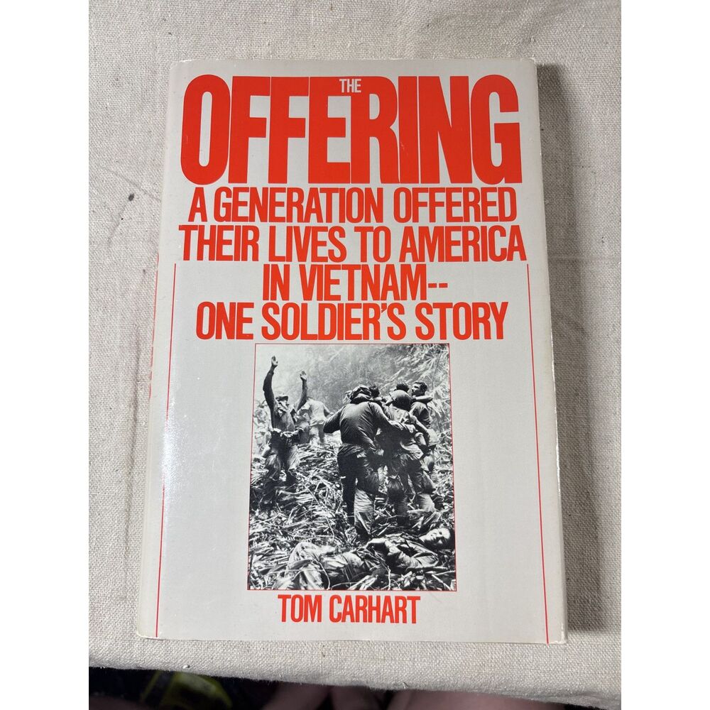 The Offering Tom Carhart 1st Ed HC Vintage 1987 Wm Morrow